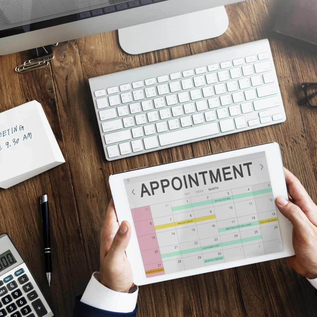 Home appointment booking